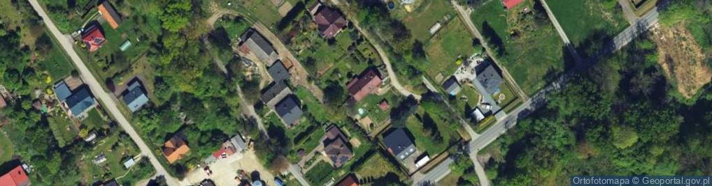 Zdjęcie satelitarne Modrzewiowa ul.