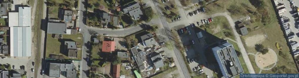 Zdjęcie satelitarne Motylewska ul.