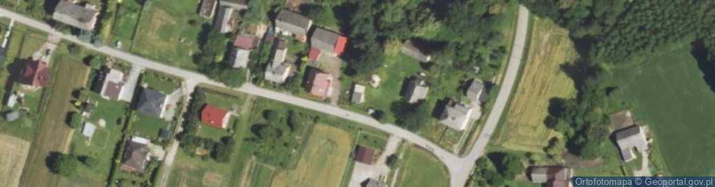 Zdjęcie satelitarne Modrzewiowa ul.
