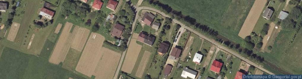 Zdjęcie satelitarne Modrzewiowa ul.