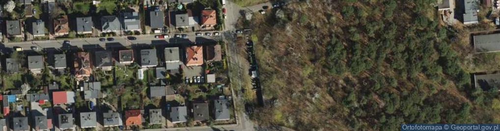 Zdjęcie satelitarne Mogileńska ul.