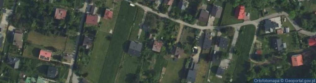 Zdjęcie satelitarne Modrzewiowa ul.