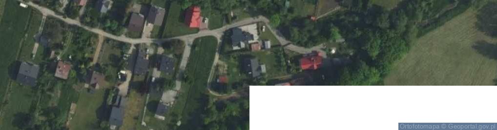 Zdjęcie satelitarne Modrzewiowa ul.