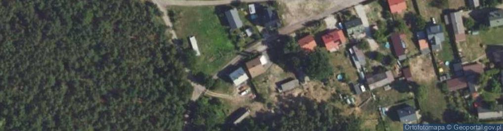 Zdjęcie satelitarne Modrzewiowa ul.