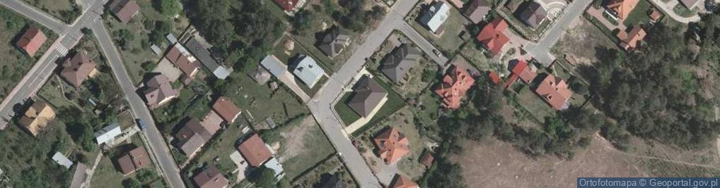 Zdjęcie satelitarne Moniuszki Stanisława ul.