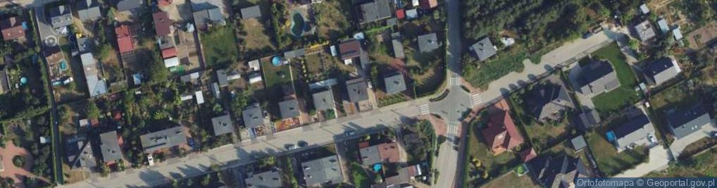 Zdjęcie satelitarne Moniuszki Stanisława ul.