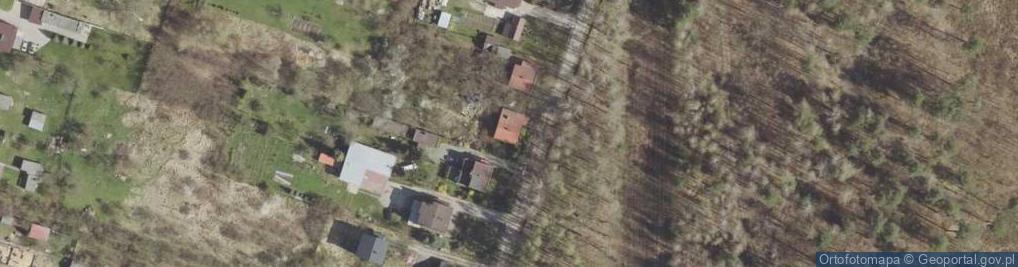 Zdjęcie satelitarne Modrzewiowa ul.