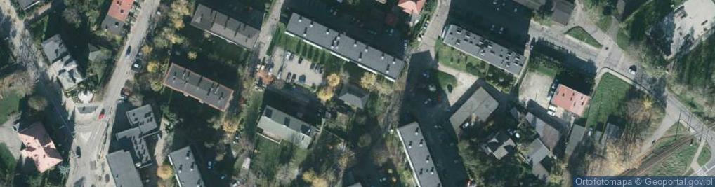 Zdjęcie satelitarne Mocko Jana Ewangelisty, ks. ul.