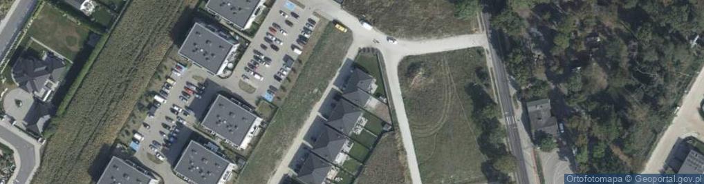 Zdjęcie satelitarne Modrakowa ul.