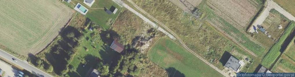 Zdjęcie satelitarne Modrzewiowa ul.