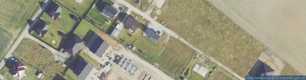 Zdjęcie satelitarne Modrzewiowa ul.