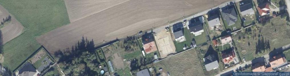 Zdjęcie satelitarne Modrzewiowa ul.