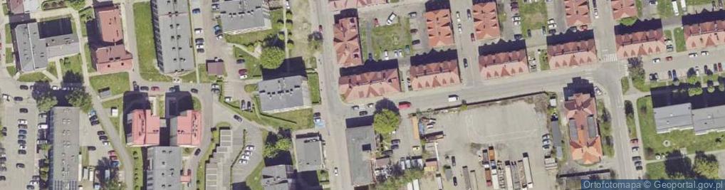 Zdjęcie satelitarne Moniuszki Stanisława ul.