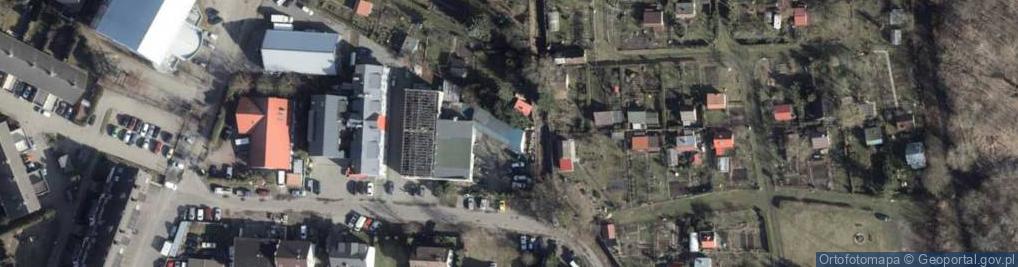 Zdjęcie satelitarne Modra ul.