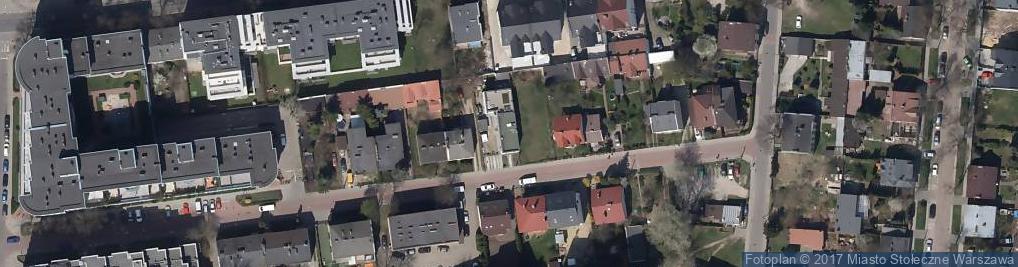 Zdjęcie satelitarne Motycka ul.