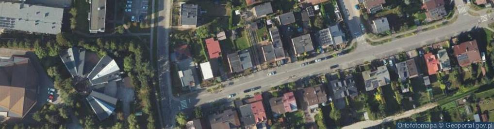 Zdjęcie satelitarne Morska ul.