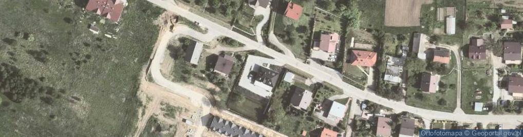 Zdjęcie satelitarne Modrzewiowa ul.