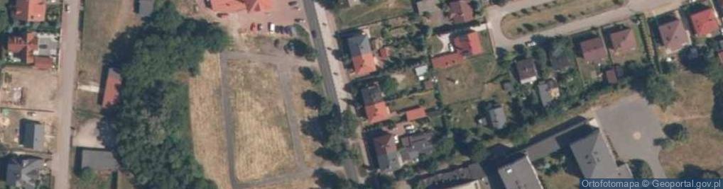 Zdjęcie satelitarne Modrzewskiego ul.