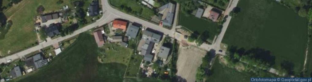 Zdjęcie satelitarne Modrzewiowa ul.