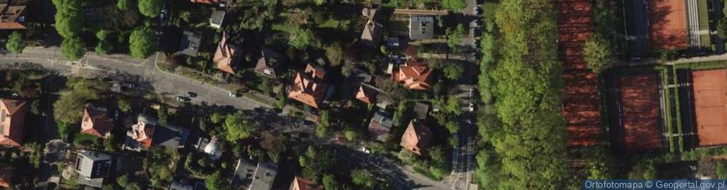 Zdjęcie satelitarne Moniuszki Stanisława ul.