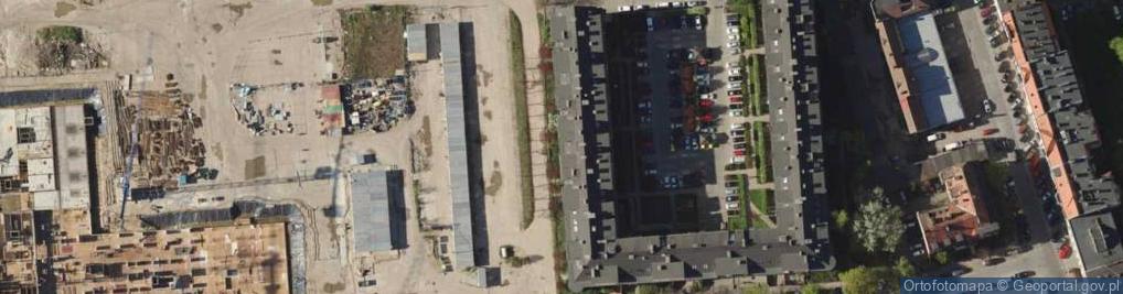 Zdjęcie satelitarne Mosiężna ul.