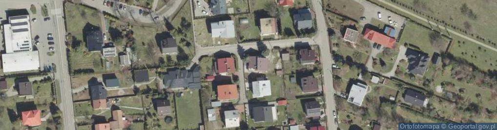 Zdjęcie satelitarne Moszczeńskich ul.
