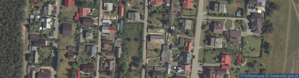 Zdjęcie satelitarne Monopolowa ul.