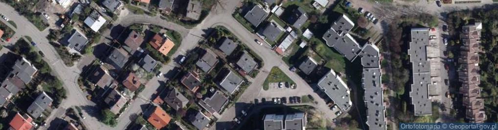 Zdjęcie satelitarne Mrotecka ul.