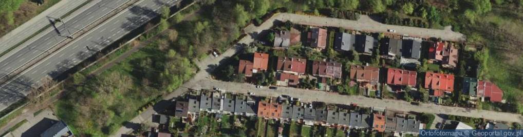 Zdjęcie satelitarne Mroźna ul.