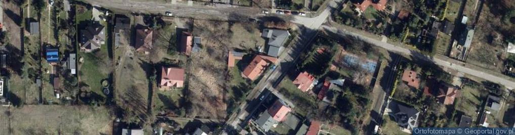 Zdjęcie satelitarne Mrówcza ul.