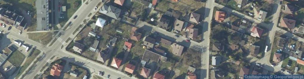 Zdjęcie satelitarne Mrozowskiej ul.