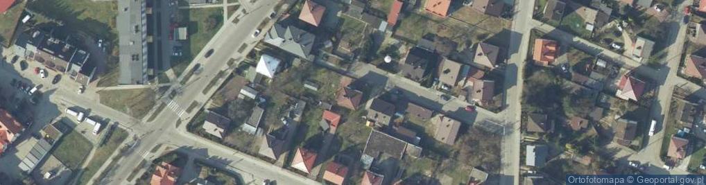 Zdjęcie satelitarne Mrozowskiej ul.