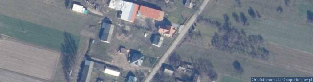 Zdjęcie satelitarne Mroków ul.