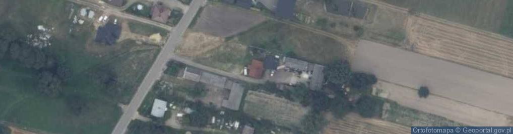 Zdjęcie satelitarne Mroków ul.