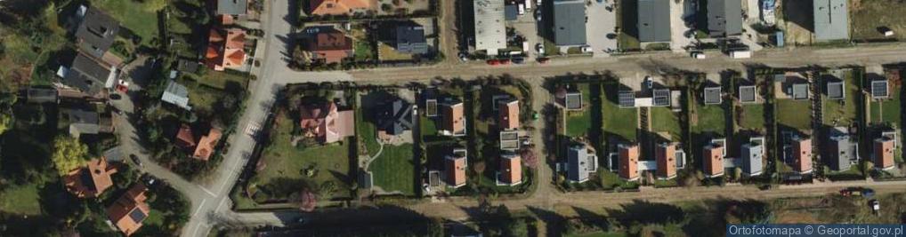 Zdjęcie satelitarne Mrzeżyńska ul.