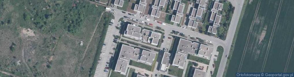 Zdjęcie satelitarne Mściwoja ul.