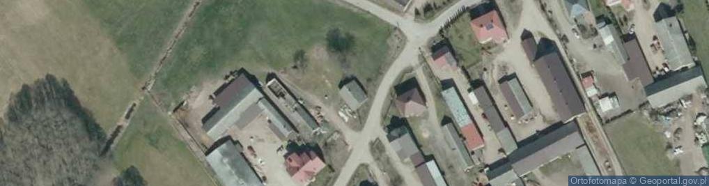 Zdjęcie satelitarne Mściwuje ul.