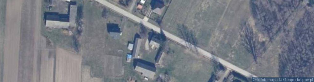 Zdjęcie satelitarne Mszadla Dolna ul.