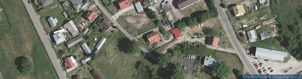 Zdjęcie satelitarne Mulawy, ks. ul.