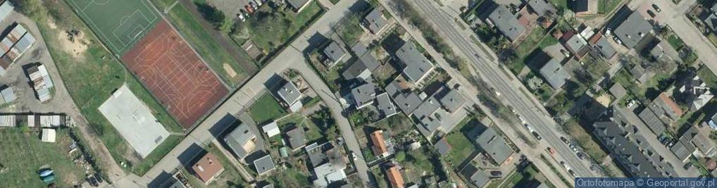 Zdjęcie satelitarne Multańskiego ul.