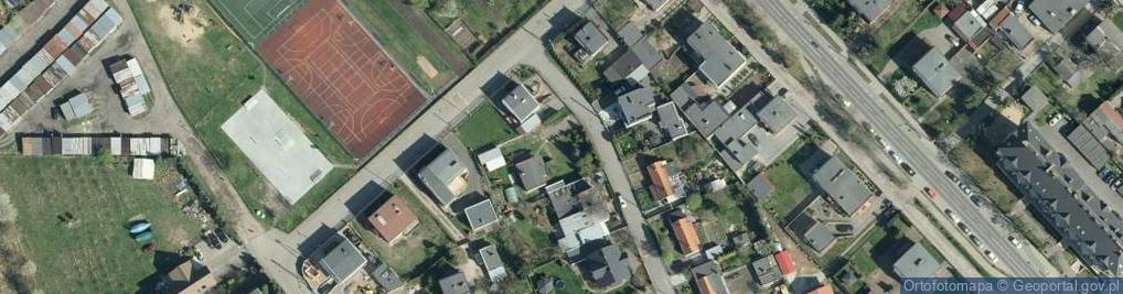 Zdjęcie satelitarne Multańskiego ul.