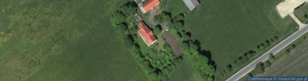 Zdjęcie satelitarne Muławki ul.