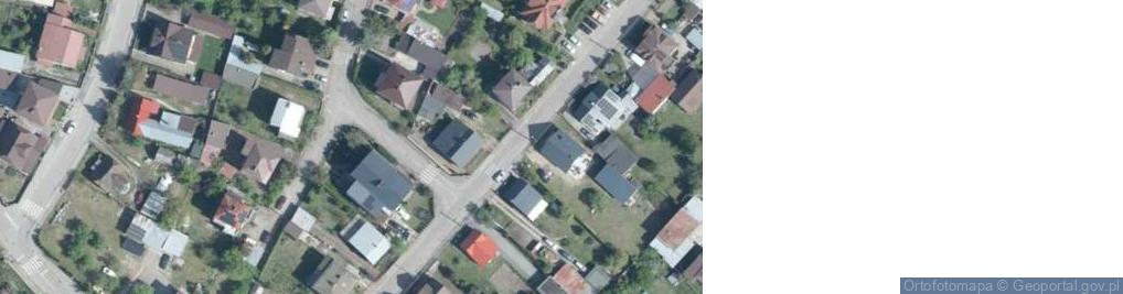 Zdjęcie satelitarne Myśliwska ul.