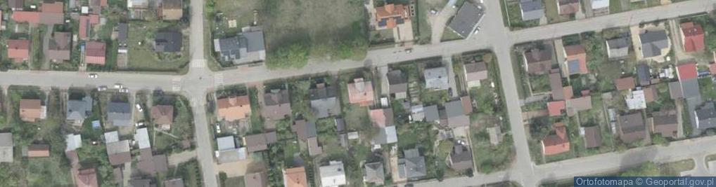 Zdjęcie satelitarne Myśliwska ul.