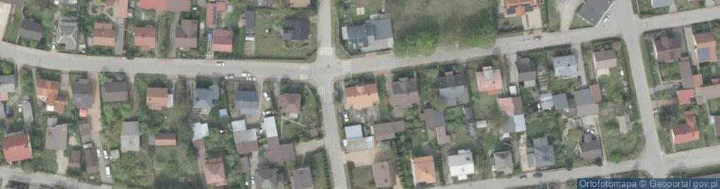 Zdjęcie satelitarne Myśliwska ul.