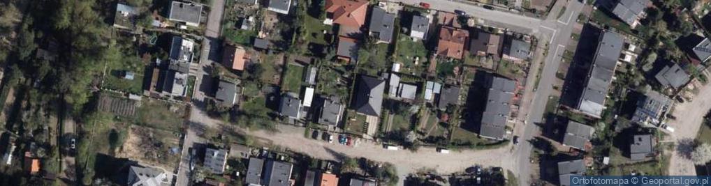 Zdjęcie satelitarne Myślęcińska ul.