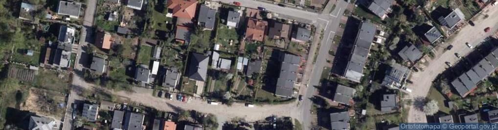 Zdjęcie satelitarne Myślęcińska ul.