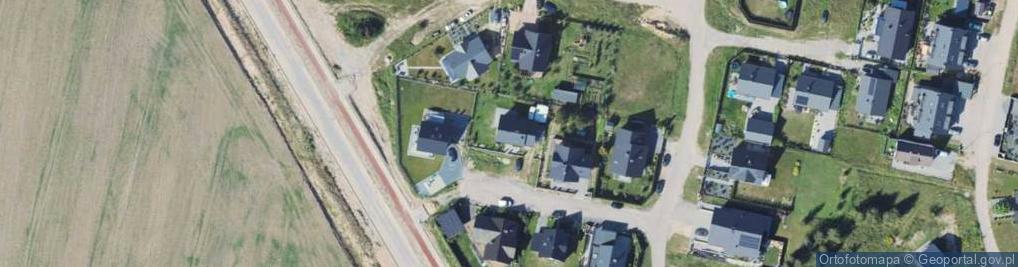 Zdjęcie satelitarne Myśliwka Bernarda, hm. ul.