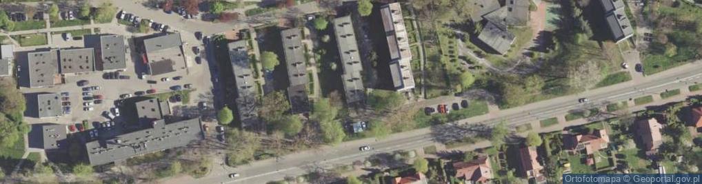 Zdjęcie satelitarne Mysłowicka ul.