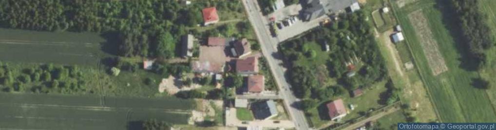 Zdjęcie satelitarne Mykanowska ul.